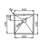 ΝΕΡΟΧΥΤΕΣ Pyramis TETRAGON (40X40) 1B - 100090801