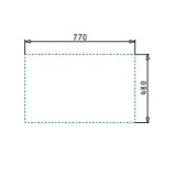 ΝΕΡΟΧΥΤΕΣ Pyramis AMALTIA (79X50) 2B Γυαλισμένο - 107132501