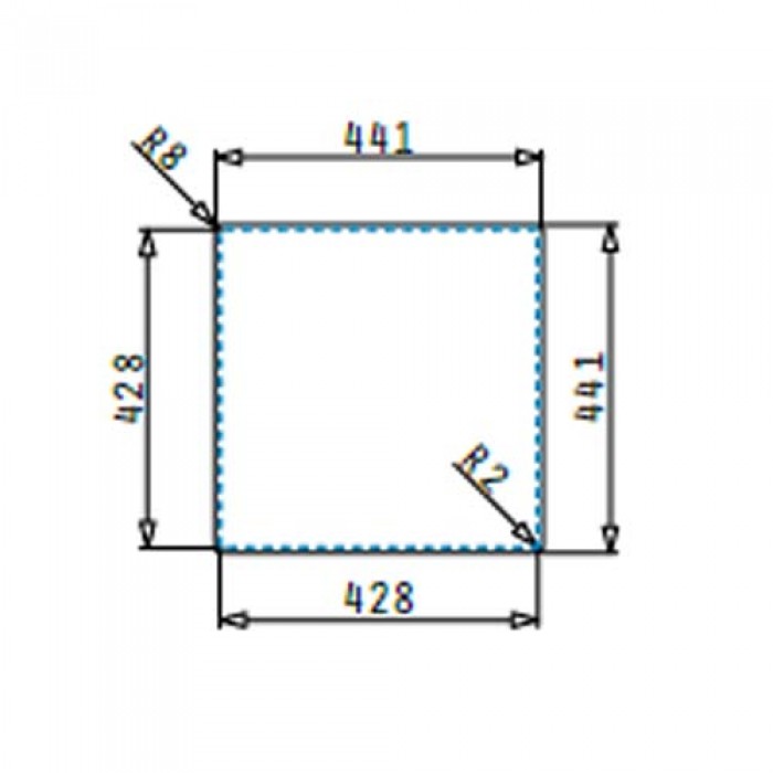 ΝΕΡΟΧΥΤΕΣ Pyramis TETRAGON (40X40) 1B - 100090801