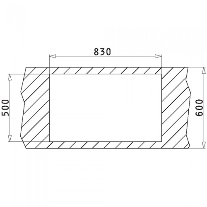 ΝΕΡΟΧΥΤΕΣ Pyramis CRYSTALON (86Χ53) 1B1D Λευκό Δεξί πλαϊνό - 109502130